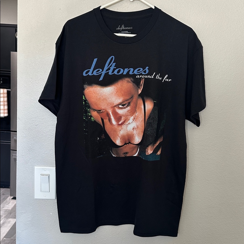Oversized Deftones Around the Fur Vintage 00’s 90’s Band Tee Bikini T-Shirt Rare